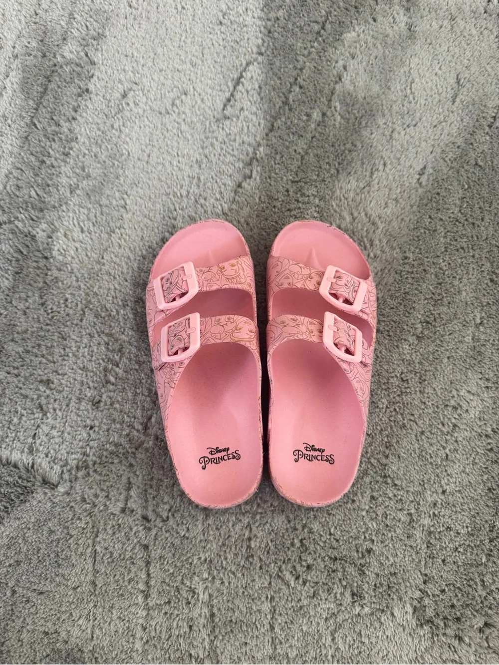 Disney Princess Pink Buckle Sandals